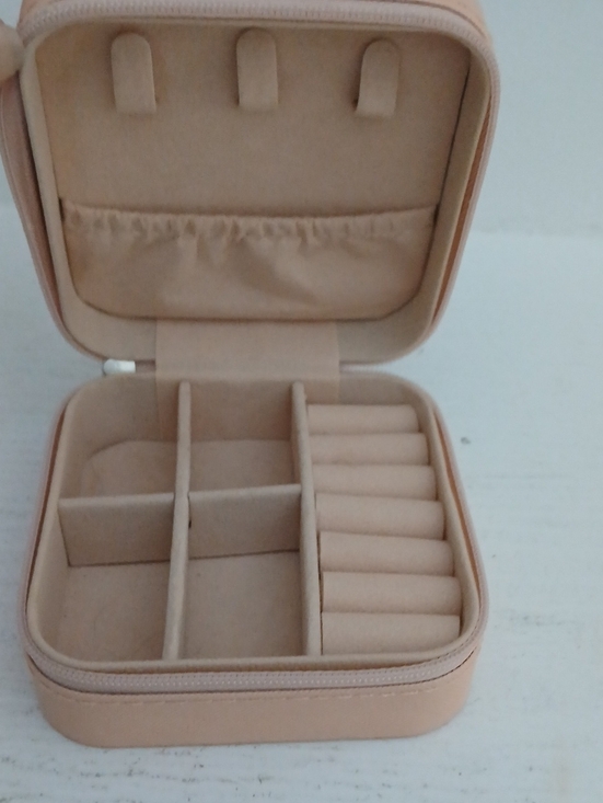 Accessories - Travel Jewelry Organizer Case in Blush Pink
